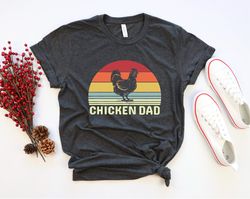 Chicken Dad Shirt, Chicken Owner Tshirt, Chicken Daddy T-shirt, Farm Animal Shirt, Fathers Day Shirt