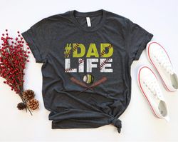 Dad Life Softball Baseball Shirt, Dad Life Softball Tshirt, Fathers Day Shirt, Dad Life Baseball T-Shirt, Funny Dad Life