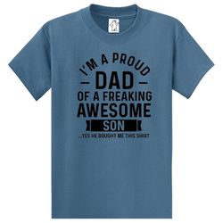 Awesome Son  Dad Shirts  Mens Shirts  Big and Tall Shirts  Mens Big and Tall Graphic T-Shirt