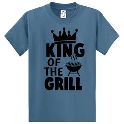 King Of The Grill  Dad Shirts  Mens Shirts  Big and Tall Shirts  Mens Big and Tall Graphic T-Shirt