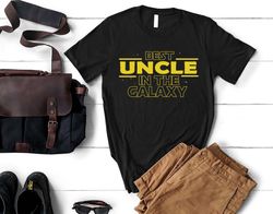 Best Uncle Shirt, Best In The Galaxy Shirt, Christmas Gift for Uncle From Niece Nephew, Fathers Day Shirt, Gift for Boyf