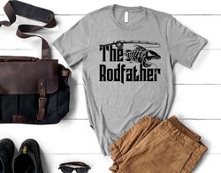The Rod Father, Fishing Shirt, Fishing Gift for Men, Fathers Day Gift, Fishermen Gifts, Vintage Fishing Shirt, Grandpa