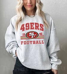 49ers Football Shirt, San Francisco 49ers T-Shirt, San Francisco 49ers Crewneck, San Francisco 49ers Gift, San Francisco