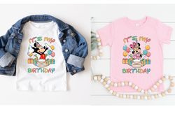 Disney Birthday Girl or Boy Shirt, Birthday Shirt Disney, Birthday Shirt For Women, Disney Birthday, Minnie Birthday,