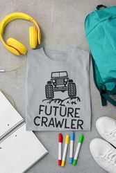 future crawler shirt, funny baby bodysuit, jeeper babysuit, off roading baby, baby shower gift, hipster baby shirt, new