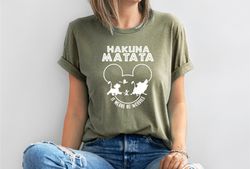 Hakuna Matata Shirt, It Means No Worries Shirt, Animal Kingdom Shirts, Disney Family Shirts, Leopard Disney Vacation