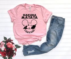 Hakuna Matata Shirt, It Means No Worries Shirt, Animal Kingdom Shirts, Disney Family Shirts, Leopard Disney
