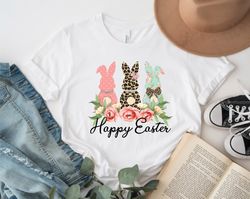 Happy Easter Bunny Shirt, Happy Easter Shirt, Bunny Shirt, Easter Bunny Shirt, Happy Easter, Easter Matching Shirt, Cute