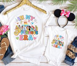 In My Princess Era Shirt, Girls Disney Princess Shirt, Disneyland Princess Shirt, Girls Disney Shirt, Disney World Princ