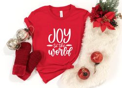 Joy To The World Shirt, Merry Christmas Shirt, Christmas Shirt, Jesus Christmas Shirt, Religious Shirt, Inspirational