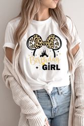 Leopard Disney Birthday Girl Shirt, Birthday Shirt Disney, Birthday Shirt For Women, Disney Birthday, Minnie Birthday,