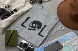 Skulls Shirt,Spooky T Shirt,Skulls Shirt,Goth Shirt,Skeleton T Shirt,Skulls Clothing,Trendy Shirt For Women, Aesthetic