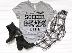 Soccer Mom Shirt, Soccer Mom Outfit, Messy Bun Woman, Soccer Mom Gift, Soccer Mom Life Shirt, Messy Bun Custom Shirts,