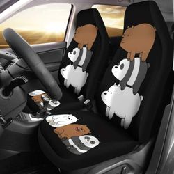 We Bare Bears Car Seat Covers