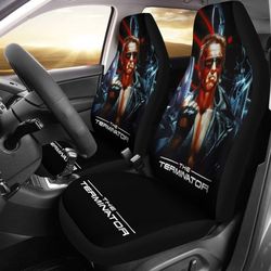 The Terminator Art Car Seat Covers Movie Fan Gift