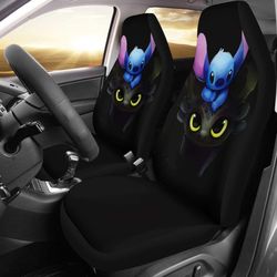 Stitch And Toothless Cute Seat Covers Amazing Gift Ideas 2024