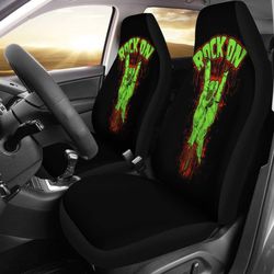 Rock And Roll Art Car Seat Covers Musical Genre
