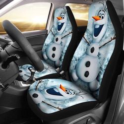 Olaf Snowman Car Seat Covers