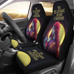 Nightmare Before Christmas Cartoon Car Seat Covers - Pretty Fantasy Sally Zodiac Painting Seat Covers