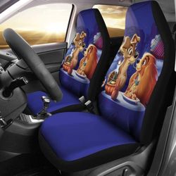Lady And The Tramp Love Car Seat Covers Disney Cartoon
