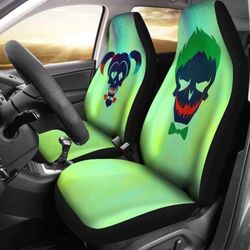 Joker And Harley Quinn Car Seat Covers