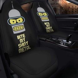 Futurama Bender Funny Cartoon Car Seat Covers
