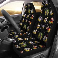 Disney Villains Car Seat Covers Disney Cartoon Fan Gift