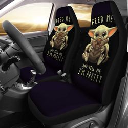 Baby Yoda Feed Me Seat Covers Amazing Gift Ideas 2024
