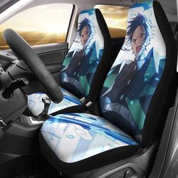 Anime Kimetsu No Yaiba Car Seat Covers Tanjiro Kamado