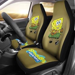 Spongebob Squarepants Playing Guitar Spongebob Car Seat Covers