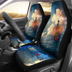 Skull Pirate One Piece Car Seat Covers