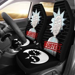 Rick Busted Rick And Morty Car Seat Covers