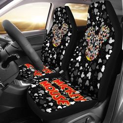 Mickey Mouse's Face Disney Car Seat Covers