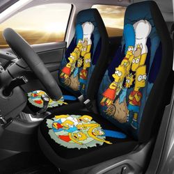 Funny The Simpson Family Car Seat Covers