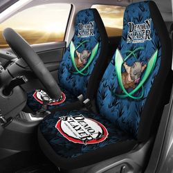 Demon Slayer Inosuke Uniform Car Seat Covers Anime