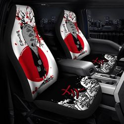 Zetsu Akatsuki Car Seat Covers Custom Japan Style Naruto Anime Car Accessories