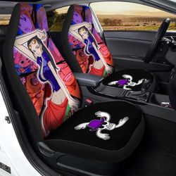 Nico Robin Car Seat Covers Custom Dragon Ball Anime Car Interior Accessories
