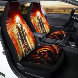 Naruto Bijuu Mode Car Seat Covers Custom Anime Car Accessories