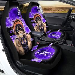 Narancia Ghirga Car Seat Covers Custom Jojo's Bizarre Adventure Anime Gifts For Fan