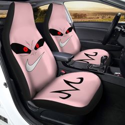 Majin Buu Eyes Dragon Ball Car Seat Covers Custom Anime Car Interior Accessories