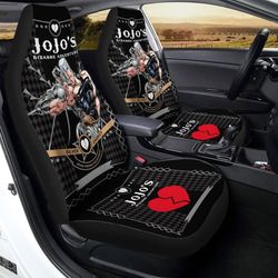 Jean Pierre Car Seat Covers Custom Anime Jojo's Bizarre Car Interior Accessories