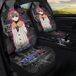 Hinami Fueguchi Car Seat Covers Custom Anime Tokyo Ghoul Car Interior Accessories