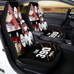 Code:390 Miku Car Seat Covers Custom Darling In The Franxx Anime Car Accessories