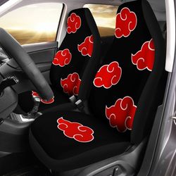 Akatsuki Cloud Car Seat Covers Custom Akatsuki Car Accessories