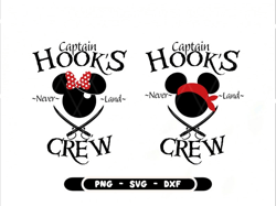 Mouse Captain Crew Svg, , Mouse Pirate Svg, Family Vacation Svg, Family Cruise Shirt Svg, Vacay Mode Svg, Magical Kingdo