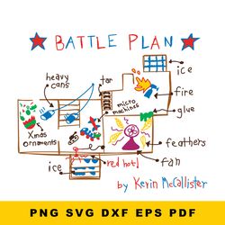 Battle Plan Digital Files - Design Files - Cricut - SVG - Silhouette Cameo - PNG - EpS - PDF - DxF