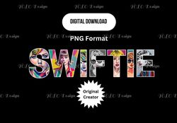 Swiftie Silhouette png file, Taylor Swiftie Album Titles, The Eras Tour png, Instant Digital Download For Commercial Use