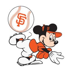 San Francisco Giants And Mickey Svg, Sport Svg, San Francisco Giants, Giants Baseball Svg, Mickey Svg, Mickey Sport Svg,