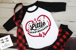 Little Heartbreaker SVG, Valentines Day SVG, Valentine Shirt Svg, Love Svg