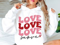 Love More SVG PNG, Xoxo Svg, Heart Svg, Valentines Svg, Love Svg, Valentine Shirt Svg, Hello Valentine Shirt, Valentines